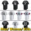 UOMINO DONNE RAGAZZI 88 LUIS Robert Jersey Baseball 79 Jose Abreu 7 Tim Anderson Frank Thomas 72 Carlton Fisk Jose Ruiz Leury Garcia Eloy Jimenez Kopech Moncada Custom