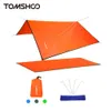 Mat Tomshoo Multifunctional Ultralight Outdoor Waterproof Tent Tarp Footprint Ground Sheet Mat Blanket Canopy for Camping Picnic