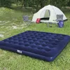 Mat Camping Air Mats Iatable Cushion Moistureproof Outdoor Hiking Picnic Tent Plaid Pad Home Rest Double Sleeping Bag Mattress