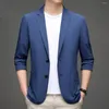 Ternos masculinos SS5204-Men Autumn Loose Small Suit Corean Version of the Trend British Style Leisure West Jacket