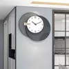 Horloges murales silencieuses horloge inhabituelle Design moderne intérieur chambre nordique cuisine numérique noir Duvar Saati décor de chambre XY50WC