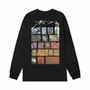 2023 Designer Long Sleeve T Shirts Print Mens Clothing Fashion Tshirt Top Clothing Men Tees Long