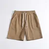 Short shorts de verão ginástica ginásio solto algodão masculino de tamanho grande basquete casual roupas de corrida seca rápida