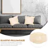 Chair Covers Fleece Pillow Household Universal Simple Colour Sofa Case Throw Pillowcare Polar Square Cushions Pillowcase Couch