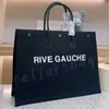 LouLou Bags Canvas ys bag Rive Gauche Straw Designer Bag Leather Tote Linen Large Beach Handbags Women Ladies Luxurys Shopping Travel Satchel Wallet Totes
