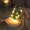 Nachtlichten Handgemaakte Lily of the Valley Light Glass Garden Decoratie Diy Materiaalpakket Kerst verjaardagscadeau
