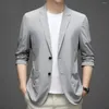Ternos masculinos SS5204-Men Autumn Loose Small Suit Corean Version of the Trend British Style Leisure West Jacket