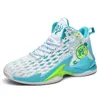 Chaussures de basket-ball montantes pour enfants, baskets respirantes, baskets de sport de style nouveau pour femme homme