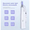 Automatisk Waterlight Microneedle Mesoterapi Meso Gun Portable Acuum Skin Lift Rejuvenation Beauty Machine