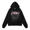 Men's Hoodie Sweatshirt Designer Young Thug Star's Same Spider Sp5 Der 55555 Pants Pink Fashion Street Dress Prints and Women's Couple Sweaters AIS9
