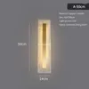 Muurlampen modern koper marmeren led lamp bedlicht licht binnenshuis goud willekastige woonkamer decoratie