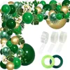 Altre forniture per feste di eventi 1Set x Jungle Balloon Arch Garland Kit verde Dinosauro Decorazioni per animali di compleanno 230818