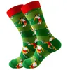 Men's Socks Women Knee High Cotton 10 Pairs Unisex Warm Soft Print Sport Medium Stockings Winter