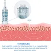 M8 Electric Professional Microneedling Pen - Stylo Derma Auto sans fil - Meilleur kit d'outils de soins de la peau pour le visage et le corps - 2 cartouches à 16 broches