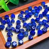 Loose Gemstones 1 PC Fengbaowu Natural Lapis Lazuli Würfel Oktagon Perlen Schmuck für das Armband Anhänger Reiki Heilungsstein DIY