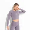 Yoga -Outfits 2 Stück Yoga Set Fitnesskleidung Frauenfadenfäden Tracksanzug Crop Top BH High Taille Leggings Training für Frauen Sportanzug 230820