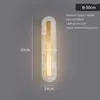 Muurlampen modern koper marmeren led lamp bedlicht licht binnenshuis goud willekastige woonkamer decoratie