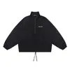 Spring Autumn Women Essent Outwear Coat Sports Windbreaker Half Zipper Outdoor Nylon Reflective Jacket Man Fog Loose