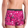 Underpants Men Boxer Shorts Panties Pink Science Studies Soft Underwear Homme Humor