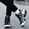 Damesheren Ademboute basketbalschoenen Jeugd professionele sporttrainingen High Top Fashion Sneakers