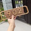 Garden Decorations Custom Signs Doorplates Self-adhesive Acrylic House Numbers Address Plates Customized Door Number Sticker For Apartment Mailbox 230818