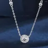 Catene di alta qualità 925 collana in argento sterling cravatta versatile ipoallergenicità minimalista gioielli per il compleanno di compleanno da donna regalo di San Valentino