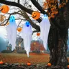 Outros suprimentos de festa do evento 3pcsset Halloween Ghost Light Light 236inch Tree Wall Wall Ornament Scary com luzes LED decoração PR 230818