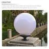 Wall Lamp 2 Pcs White Light Bulbs Fence Lampshade Ceiling Protector Fashion Round Rod Acrylic Accessory Simple