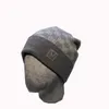 Knitted Designer Beanie Temperament Versatile Warm Design Christmas Gift High-quality Hat Cap