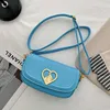 lanvi zadelkwaliteit damesschoudertas messenger tas zoete schattige leeftijd reduceer kleine vierkante tas ketting elegante dames crossbody tas 230815