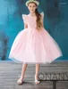 Sukienki dziewczynki Jonany prosta sukienka kwiatowa A-line o nokół bez rękawów
