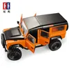 Modello Diecast autentico doppio e cinque porte grandi auto rc 4wd 1 8 crawler buggy arrampicata potente giocattolo remoto a fascio di metallo 230818