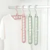 Rackages rack Magic Multiport Support Wonder per vestiti di asciugatura Multifunzione Plastica Plastica Messipi 230818