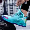 2023 New Womens Mens High Top Professional Basketball Shoes Sneakers Youth Training Shoes de treinamento