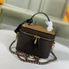 Vanity PM çanta tasarımcısı kozmetik çantalar moda omuz çanta makyaj kılıfları makyaj kiti çantası tote kadınlar crossbody çanta tuvalet çantası çeteler lüks çapraz vücut çanta