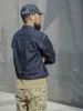 Męskie kurtki Rugged Bronson 44806xx Jean Jacket War Model Blue Selvage Denim Bluzka S506xx 230818