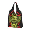 Boodschappentassen cool lovecraft cthulhu boodschappen tas mode de oude god van r'lyeh grafische shopper schouderhandtassen