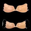 Almofada de peito sexy feminino sutiã invisível push high bh lingerie respirável silicone push up sutiã lingerie sem lingerie mágica sutiã de casamento 230818