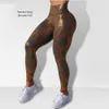 Stroje jogi nie pasują do stempla tłoczenia ciasne jogę spodni brzoskwiniowe spodnie fitness Hip Fitness Wysoka talia