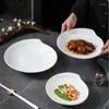 Placas Fancityfvegetable Sopa El Creative Chinese Tabelware Apresenta White requintado de luxo cold prato co