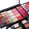 90 colors Piano Makeup Set - Includes Eyeshadow, Blush, Contouring, and Matching Brushes - Complete Makeup Kit with Mirror