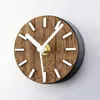 Relógios de parede Farmhouse Weth Relógio Decoração de casa Magnet vintage para banheiro de escritório