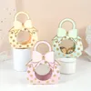 Gift Wrap 10Pcs Portable Handbag Paper Candy Chocolate Box Wedding Favor Decoration Birthday Party Boxes Package Supplies