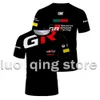 2023 F1 F1 Driver de mangas curtas verão novo WRC Rally Cycling Circling Racing Gr Tot Tot Men's Outdoor Sports Sports Sleeve 3D Impressão respirável