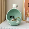 Decorative Objects Figurines Modern Style Home Decoration Accessories Nordic Cute Bear Desktop Storage Box Office Living Room Decor 230818
