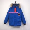 Fkzz Men's Down Jacket 08 Expedition Canada Parker Пара густое теплое пальто 90% Goose Down