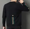 Дизайнерские мужские свитера кардиганский свитер Slim Fit Мужской модный бейсбольный вырез в бейсбол 2023 Новое модное осеннее пальто трикотаж