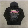 Sp5der Young Thug 555555 Men Women Designer Hoodie Sp5der 55555 Trapstar Hoodie Spider Web Graphic Pink Sweatshirts Y2k Pullovers S-2xl UDWG