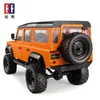 Modello Diecast autentico doppio e cinque porte grandi auto rc 4wd 1 8 crawler buggy arrampicata potente giocattolo remoto a fascio di metallo 230818