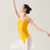 Stage Draag hoogwaardige nylon spandex sexy vrouwen volwassen meisjes camisole ballet map